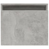 Coffee Table Set Concrete Grey 100x48x40 cm Chipboard