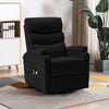 alt="Stand-up Massage Recliner Black Faux Leather"