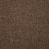 Swivel Dining Chair Brown Fabric