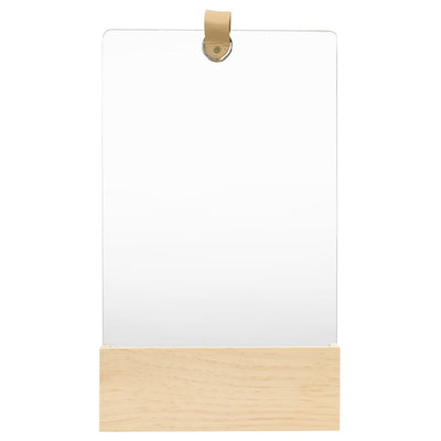 alt="Wall Mirror Solid Pinewood 23x39.5 cm"