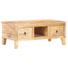 alt="Coffee Table 100x55x40 cm Rough Mango Wood""