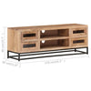 TV Cabinet 110x30x40 cm Solid Acacia Wood
