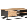 alt="Coffee Table 90x50x35 cm Solid Acacia Wood""