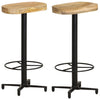 alt="Bar Stools 2 pcs 76 cm Solid Mango Wood""