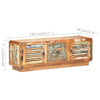 TV Cabinet 120x30x40 cm Solid Reclaimed Wood
