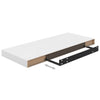 Floating Wall Shelves 4 pcs High Gloss White 60x23.5x3.8 cm MDF