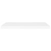 Floating Wall Shelf White 80x23.5x3.8 cm MDF