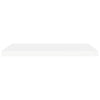 Floating Wall Shelves 4 pcs White 80x23.5x3.8 cm MDF