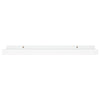 Picture Frame Ledge Shelves 2 pcs White 40x9x3 cm MDF