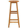 Bar Stools 4 pcs Solid Acacia Wood