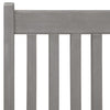 Garden Reclining Chairs 3 pcs Grey Solid Acacia Wood