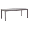alt="Garden Table Grey Wash 200x90x74 cm Solid Acacia Wood"