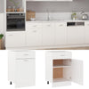 Drawer Bottom Cabinet White 50x46x81.5 cm Chipboard