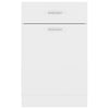 Drawer Bottom Cabinet White 50x46x81.5 cm Chipboard