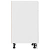 Drawer Bottom Cabinet White 50x46x81.5 cm Chipboard
