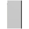 Hanging Cabinet Black 60x31x60 cm Chipboard