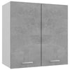 alt="Hanging Cabinet Concrete Grey 60x31x60 cm Chipboard"