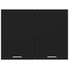 Hanging Cabinet Black 80x31x60 cm Chipboard