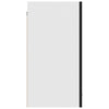 Hanging Cabinet Black 80x31x60 cm Chipboard
