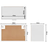 Hanging Cabinet White 60x31x40 cm Chipboard