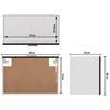 Hanging Cabinet Black 60x31x40 cm Chipboard