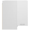Hanging Corner Cabinet White 57x57x60 cm Chipboard