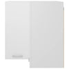 Hanging Corner Cabinet White 57x57x60 cm Chipboard