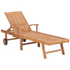 alt="Sun Lounger Solid Teak Wood"