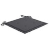 Garden Chair Cushions 6 pcs Anthracite 50x50x3 cm Fabric