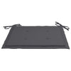 Garden Chair Cushions 6 pcs Anthracite 50x50x3 cm Fabric