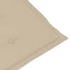 Garden Chair Cushions 6 pcs Beige 120x50x3 cm