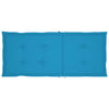 Garden Chair Cushions 6 pcs Blue 120x50x3 cm