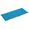 Garden Chair Cushions 6 pcs Blue 120x50x3 cm