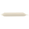 Sun Lounger Cushion Cream 186x58x3 cm