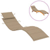 alt="Sun Lounger Cushion Beige 186x58x3 cm"