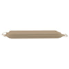 Sun Lounger Cushion Beige 186x58x3 cm