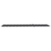 Sun Lounger Cushion Anthracite 200x50x3 cm Fabric