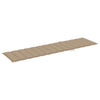 Sun Lounger Cushion Beige 200x50x3 cm Fabric