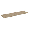Sun Lounger Cushion Beige 200x60x3 cm Fabric