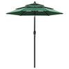 alt="3-Tier Parasol with Aluminium Pole Green 2 m"