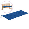 alt="Garden Bench Cushion Blue 120x50x7 cm Fabric"