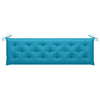 Garden Bench Cushion Light Blue 180x50x7 cm Fabric
