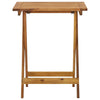 Folding Garden Table 60x60x75 cm Solid Acacia Wood