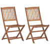 alt="Folding Outdoor Chairs 2 pcs Solid Acacia Wood"