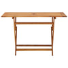 5 Piece Garden Dining Set Solid Acacia Wood