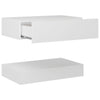 TV Cabinet with LED Lights White 60x35 cm