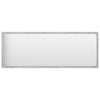 Bathroom Mirror Concrete Grey 100x1.5x37 cm Engineered Wood