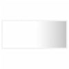 LED Bathroom Mirror White 90x8.5x37 cm Chipboard