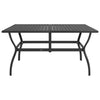 5 Piece Garden Dining Set Textilene and Steel