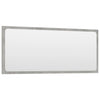 2 Piece Bathroom Furniture Set Concrete Grey Chipboard